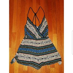 Strappy Vibrant Romper